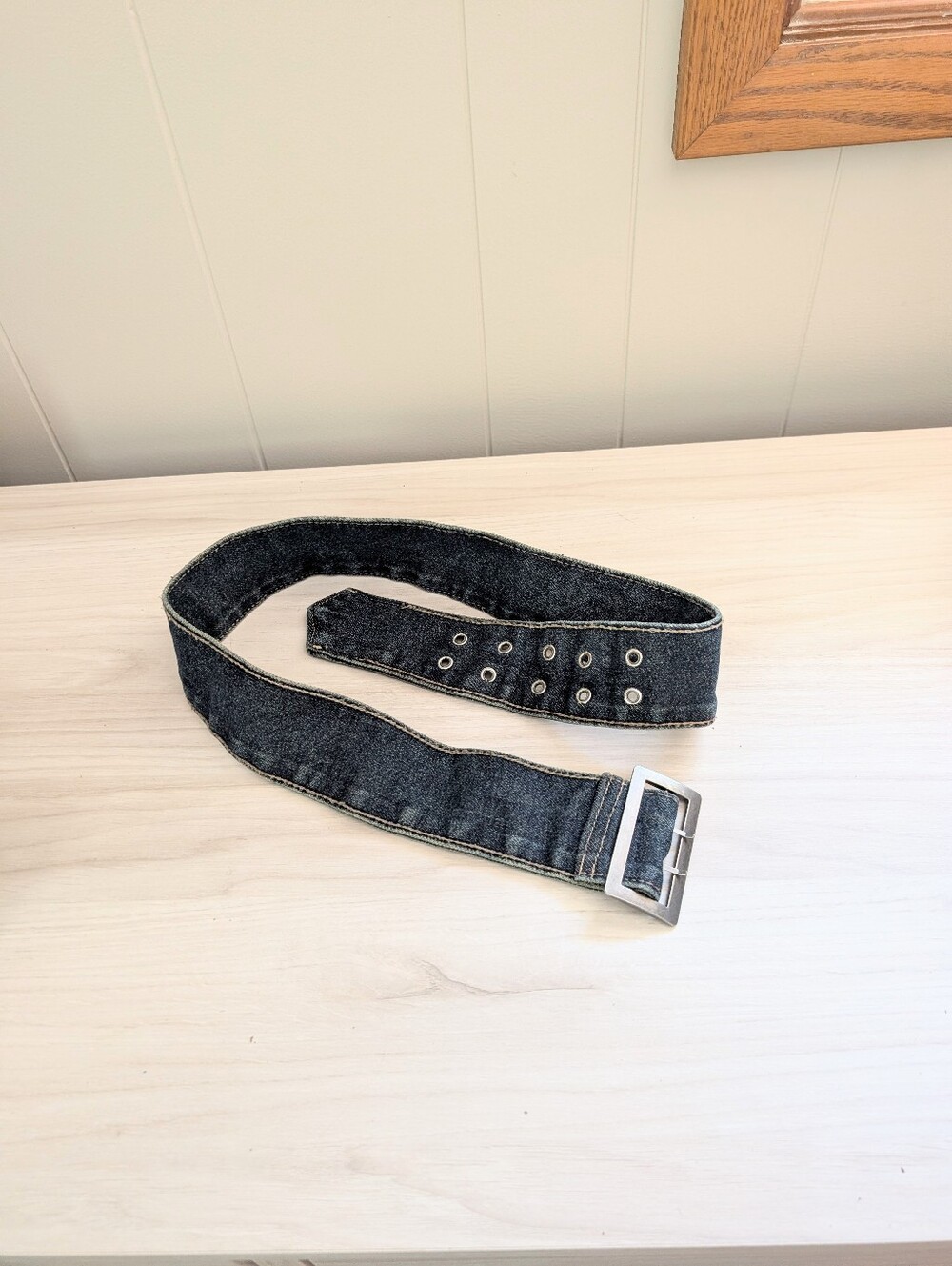 Vintage Y2K Denim Jean Belt